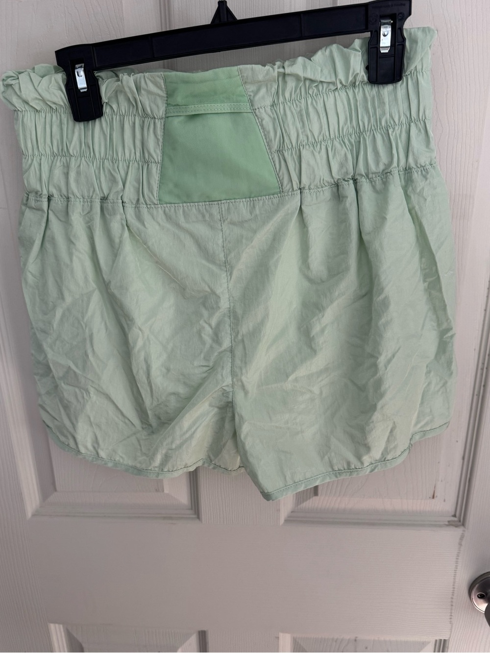 Free People FP Movement Women's Sz L Turquoise Mint The Way Home Pull On Shorts - Picture 5 of 13
